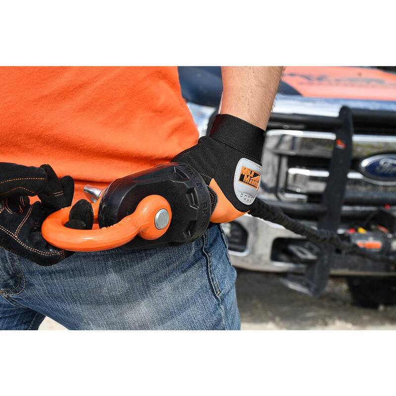 MILE MARKER Rope and Steel Cable Winch Shackle Mount - 60-12166