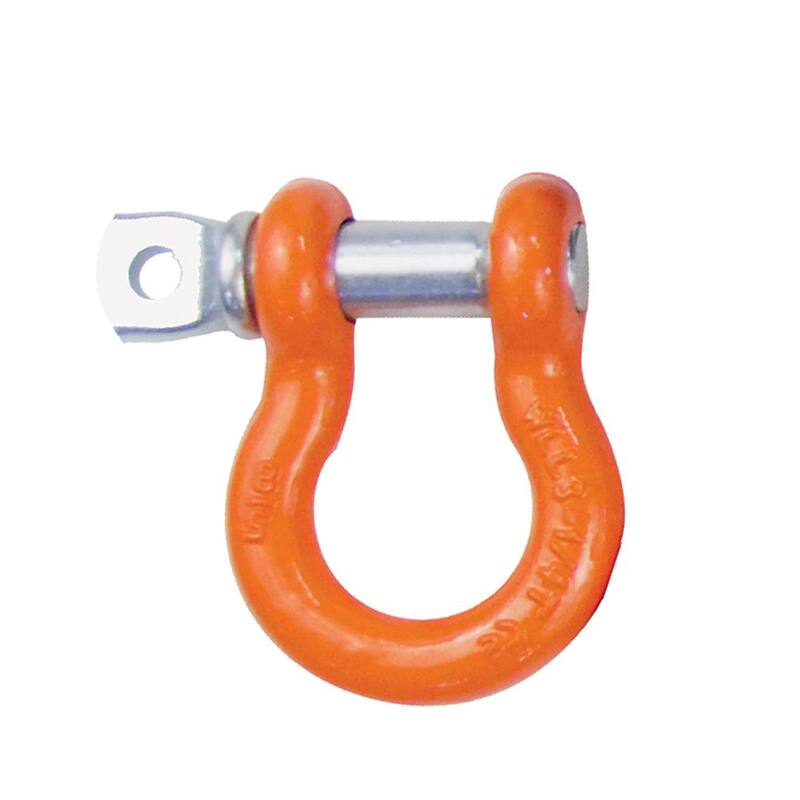 MILE MARKER 3/4 in. Orange Winch Shackle - 60-50134