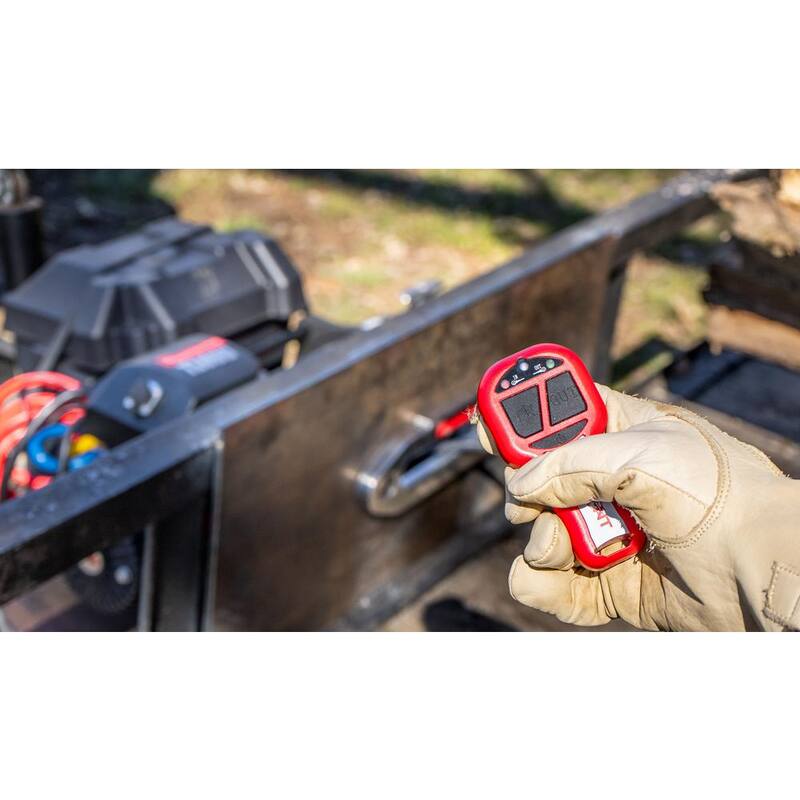 DK2 10,000 lbs. Capacity Electric Elite Combat Winch with Steel Cable - T1000-100