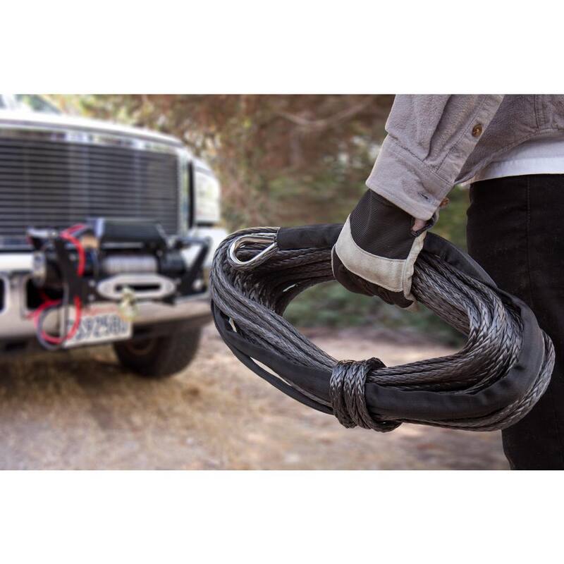 Champion Power Equipment 1020 in. 8000 lbs. to 10000 lbs. Large Synthetic Winch Rope - 18040
