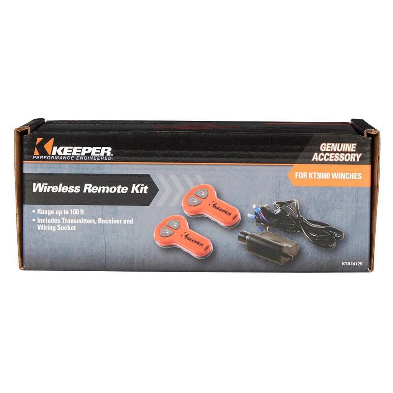 Keeper Wireless Remote Switch for KT2500 and KT3000 Winches - KTA14125-1