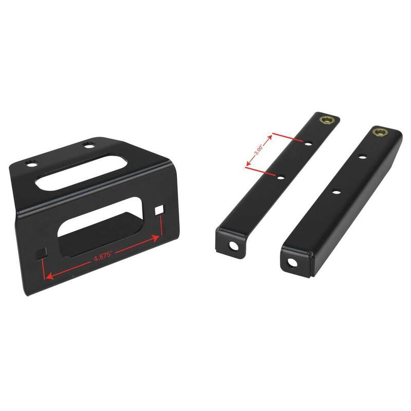 Extreme Max ATV Winch Mount for Polaris RZR 570/800 - 5600.3169