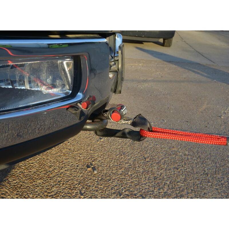 LockJaw 7/16 in. x 10 in. Locking Synthetic Pulling Shackle, 14333 lbs. Working Load - 15-043810