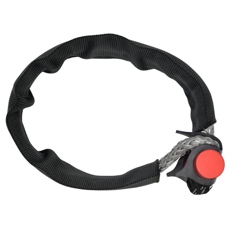 LockJaw 7/16 in. x 10 in. Locking Synthetic Pulling Shackle, 14333 lbs. Working Load - 15-043810