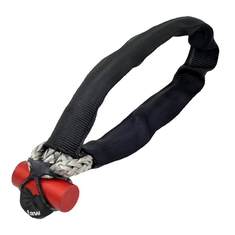 LockJaw 3/8 in. x 10 in. Locking Synthetic Pulling Shackle, 11200 lbs. Working Load - 15-037510