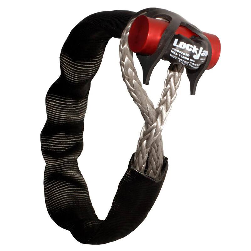 LockJaw 3/8 in. x 10 in. Locking Synthetic Pulling Shackle, 11200 lbs. Working Load - 15-037510