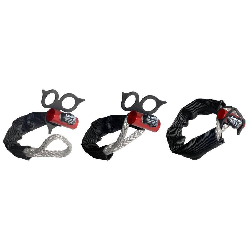 LockJaw 3/8 in. x 10 in. Locking Synthetic Pulling Shackle, 11200 lbs. Working Load - 15-037510