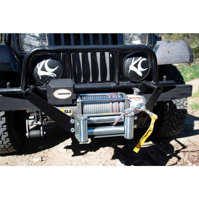 Keeper Roller Fairlead fits KW9.5, KW13.5, KW17.5 Winches - KWA14510-1