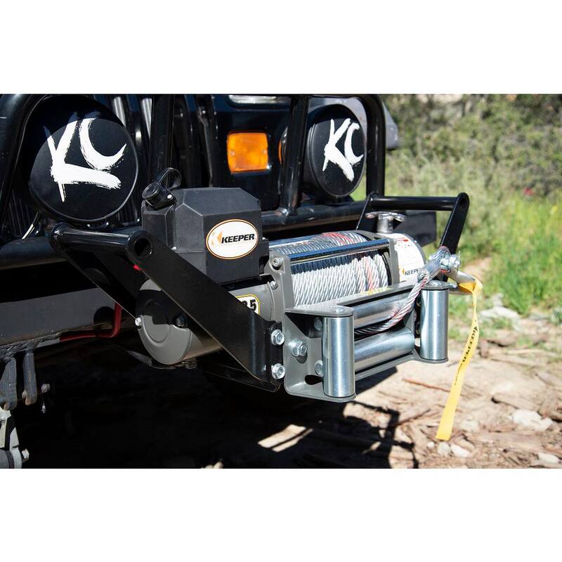 Keeper Roller Fairlead fits KW9.5, KW13.5, KW17.5 Winches - KWA14510-1