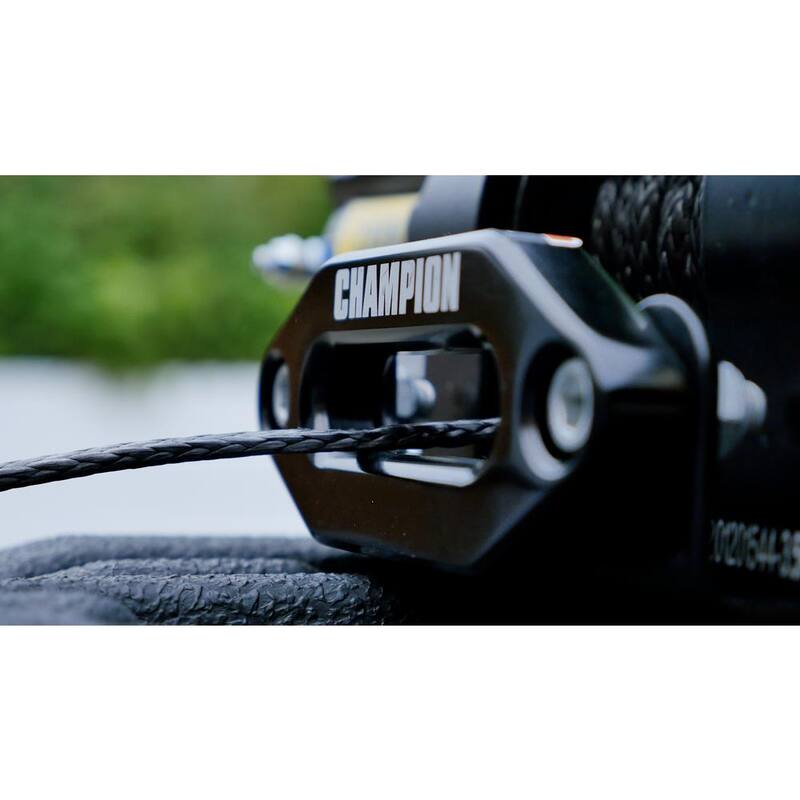 Champion Power Equipment ATV/UTV Synthetic Rope Aluminum Hawse Fairlead - 100374