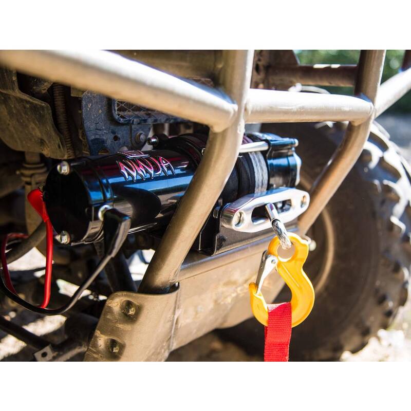 DK2 3500 lbs. Electric ATV/UTV Winch (Synthetic Rope Included) - C3500N-SR