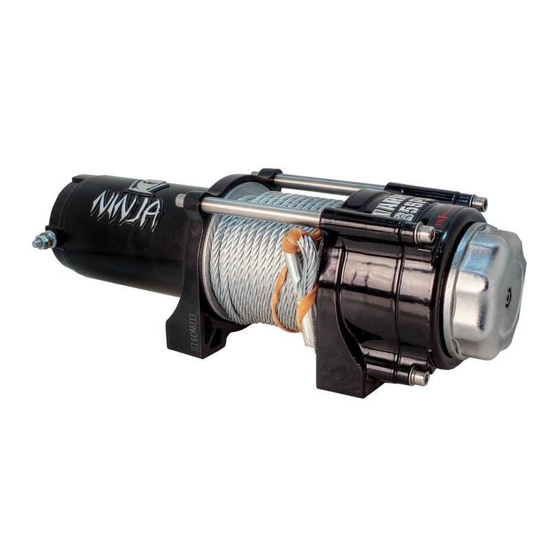 DK2 3500 lbs. Electric ATV/UTV Winch (Synthetic Rope Included) - C3500N-SR