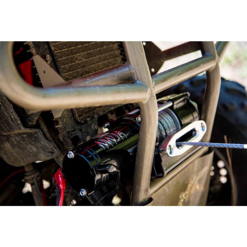 DK2 3500 lbs. Electric ATV/UTV Winch (Synthetic Rope Included) - C3500N-SR