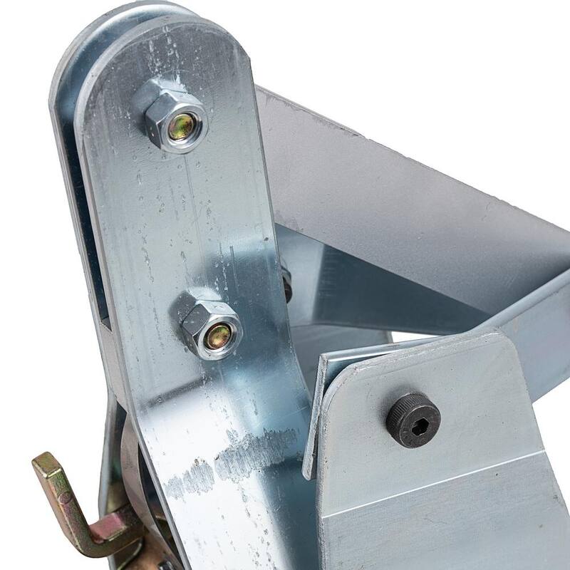 Maasdam Pow'R Pull 6,000 lb. 3-Ton Capacity 12 ft. Max Lift 35:1 Leverage Winch Puller Come Along Tool with Included Cable - 6000S