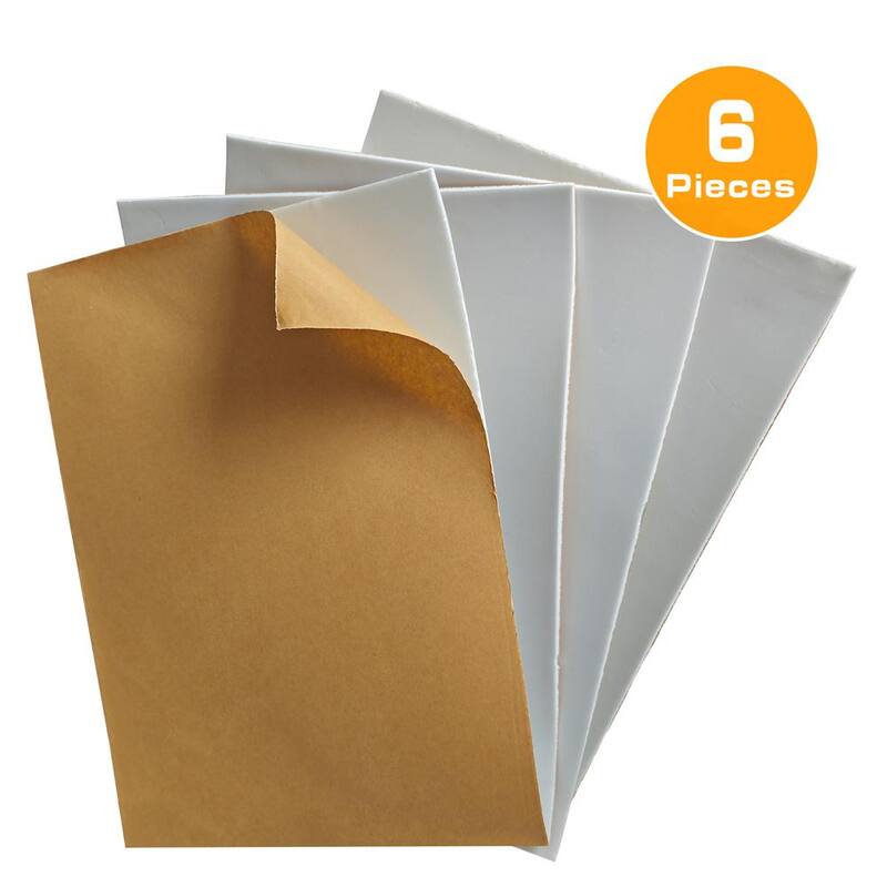 Wellco 15.7 in. x 11.8 in. Automobile Insulation 157 mil PE Foam Car Sound Defenders, (6-Pack) - CSD44030PE6W
