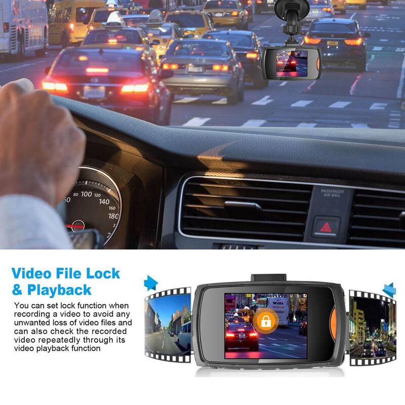 Etokfoks 1080P Car DVR Camera Dash Cam Camcorder 90 Degree Angle Loop Recording Night Vision - MLSA21OT006