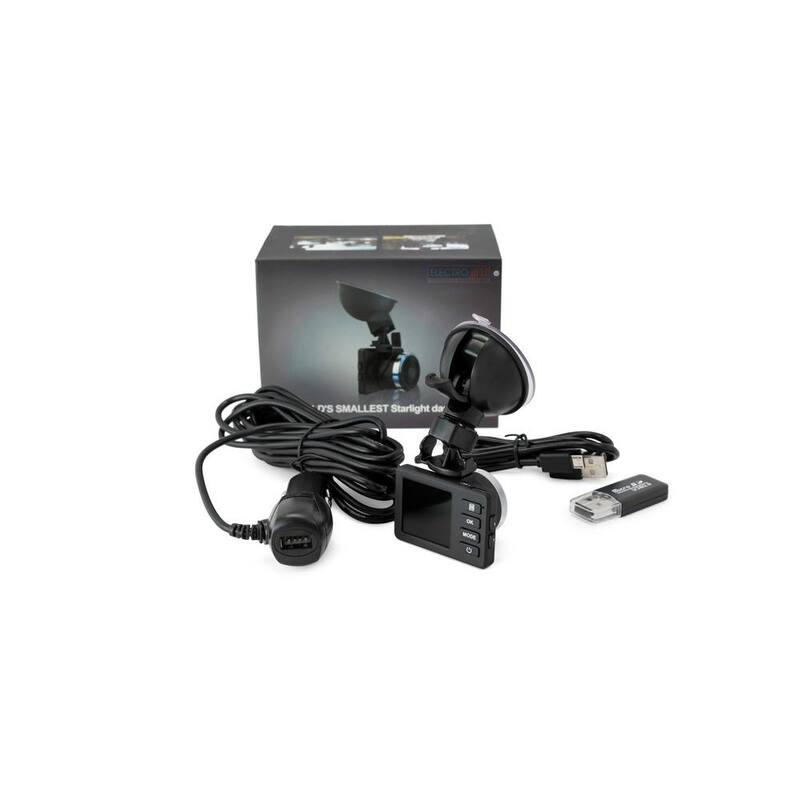 Etokfoks Car Dash Cam High-Quality Digital Video Recorder 12-Volt DC Power in Black - MLPH005LT704