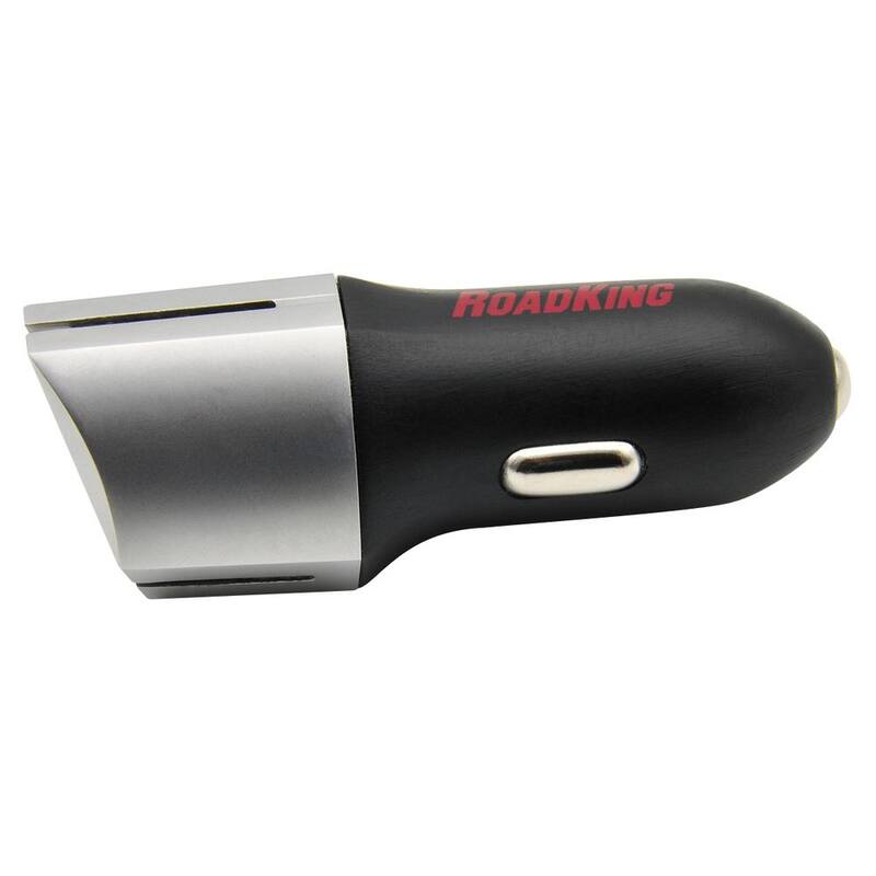 RoadKing 12-Volt Dual USB and USB-C Charger - RK01501