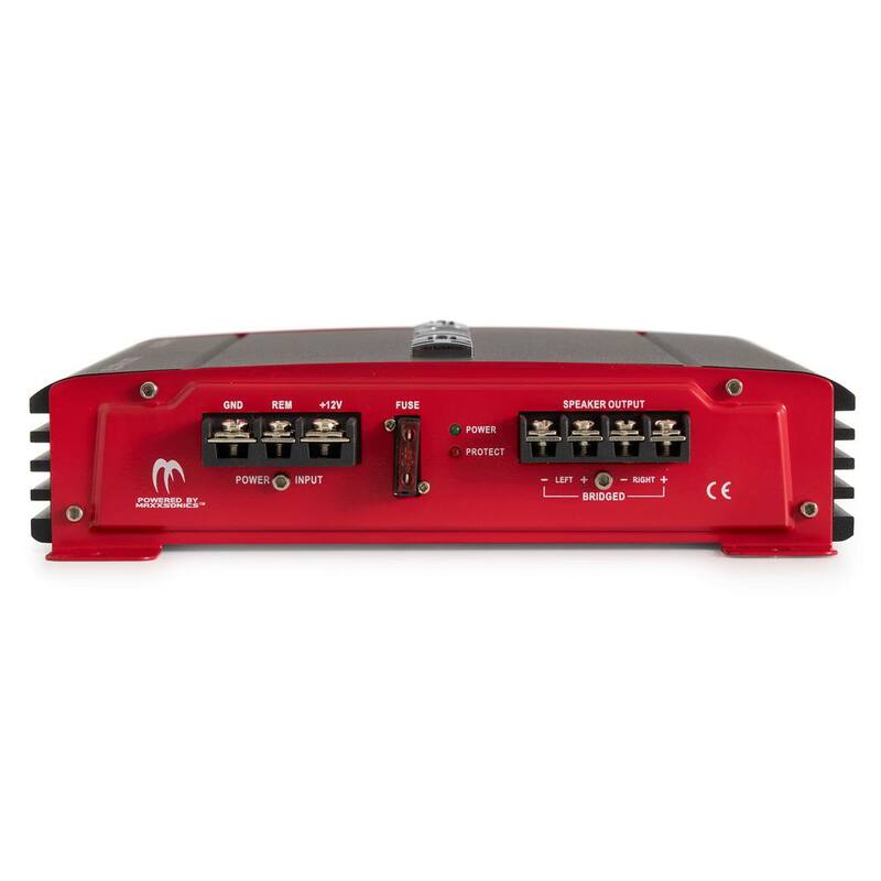 Crunch 2 Channel 1000-Watt Amp A/B Class Car Audio Stereo Amplifier PX-1000.2 - PX-1000.2