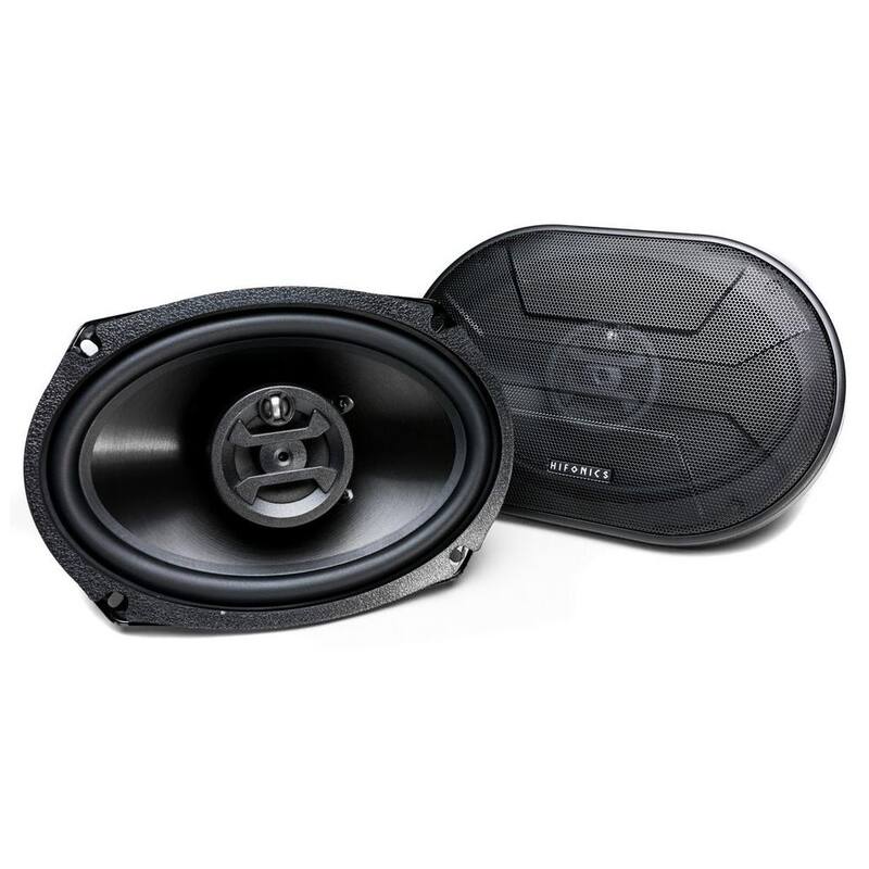 MAXXSONICS Hifonics Zeus 800-Watt 6 in. x 9 in. 3 Way Car Audio Coaxial Speakers Pair - ZS-693
