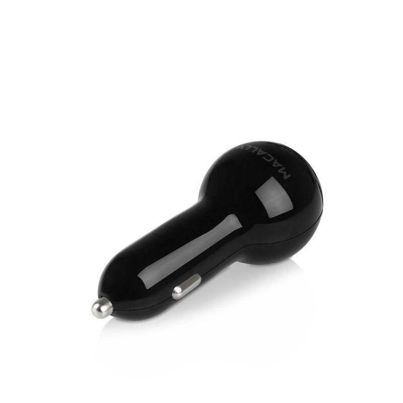 Macally 17-Watt Dual Port USB Car Charger - CAR17U