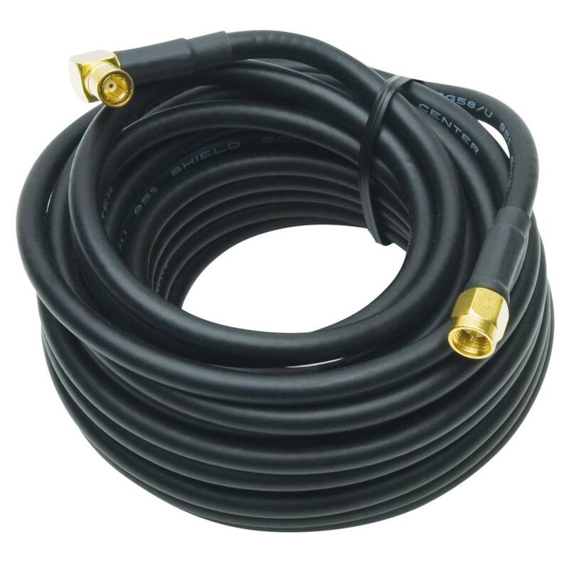 MobileSpec 21 ft. SiriusXM Satellite Radio RG-58U Cable with Gold Plated Connectors - MSSATCABLE