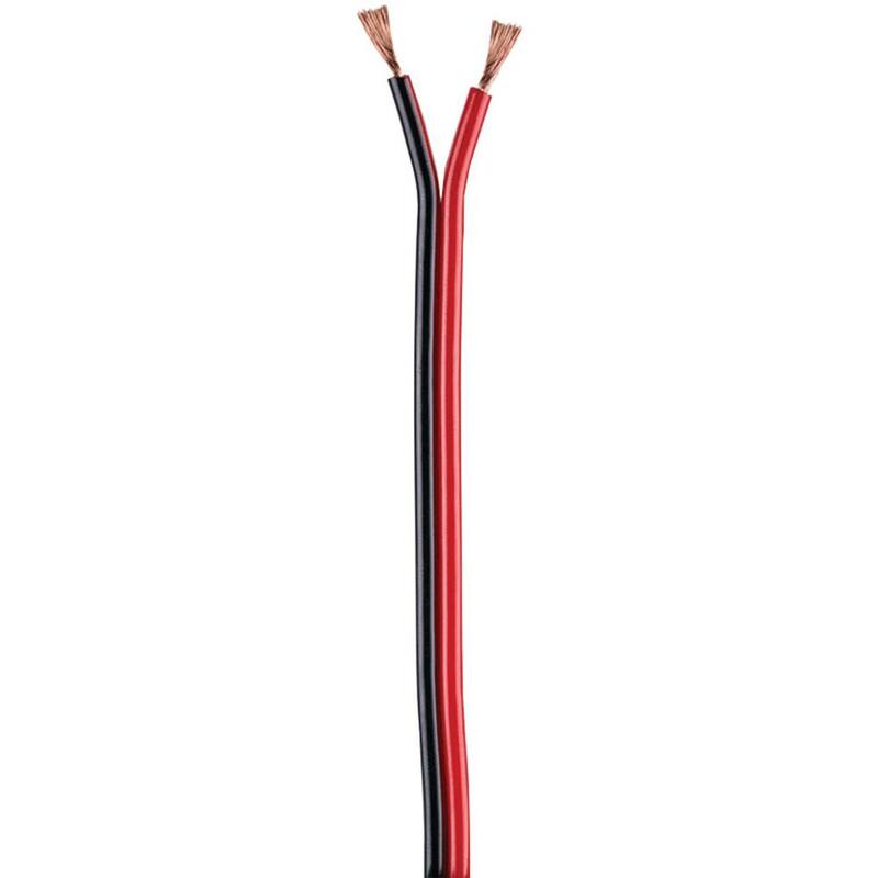 Unbranded 500 ft. 18/2 Primary Red/Black Paired Speaker Wire - SWRB18500
