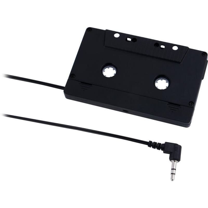 Philips Universal 3.5mm Audio Adapter, Car Cassette to Headphone Jack in Black - SJM2300H/27