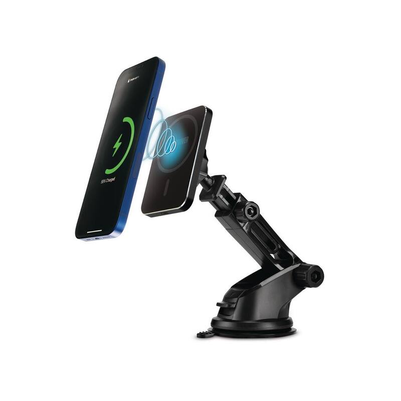 Car and Driver Wireless Charging Magnate Mount - CAD-9974BK