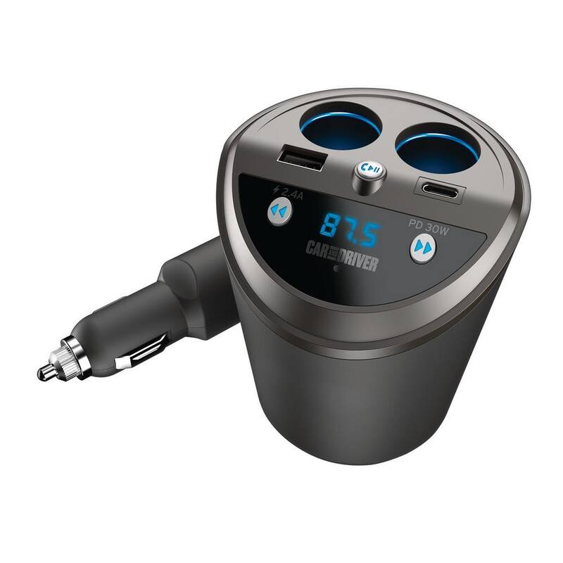 Car and Driver FM Transmitter, hands-free - CAD-6057