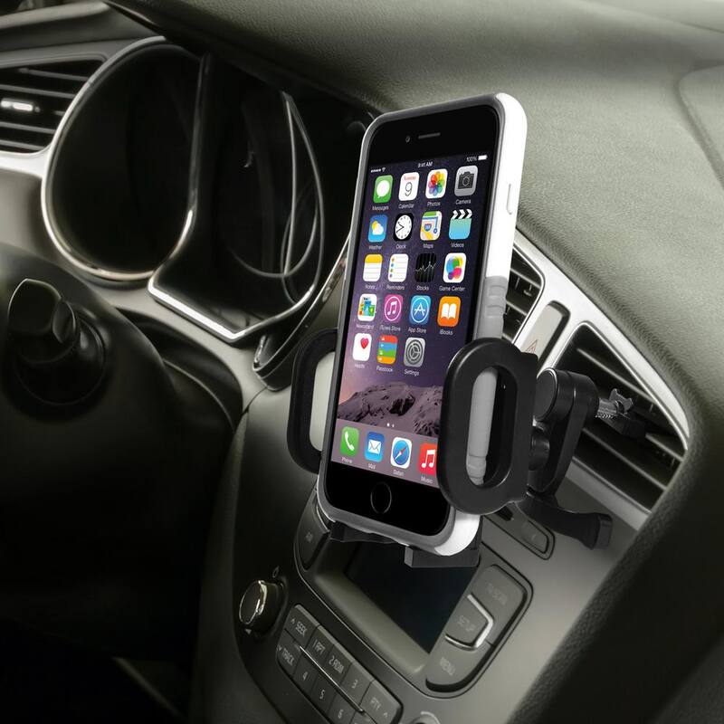 Macally Fully Adjustable Car Vent Mount Holder for iPhone/Smartphones - MCARVENT