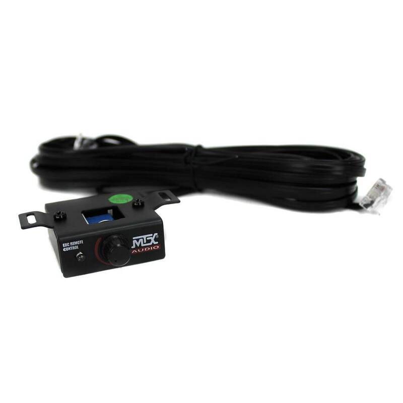 MTX TNP212D2 12 in. 1200-Watt Dual Loaded Car Subwoofer Audio with Sub Box and Amplifier - TNP212D2
