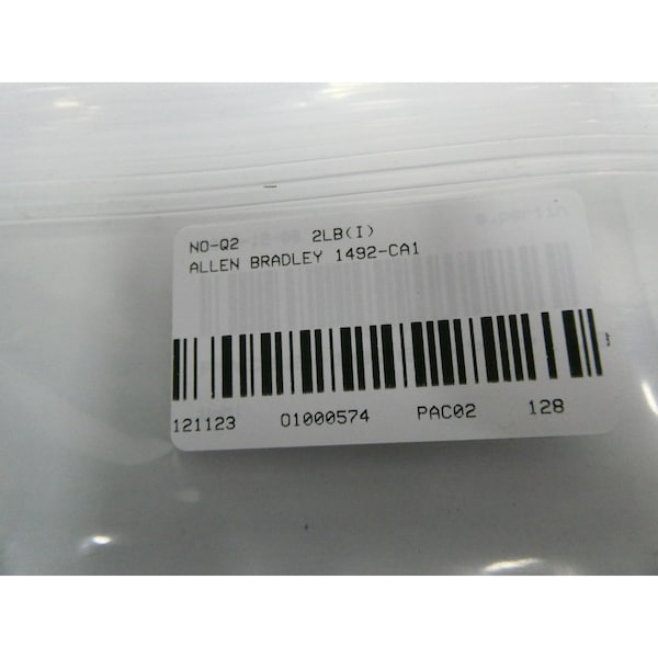 Caja de 50 terminales y bloques de contacto Allen Bradley, paquete de 50 - 1492-CA1