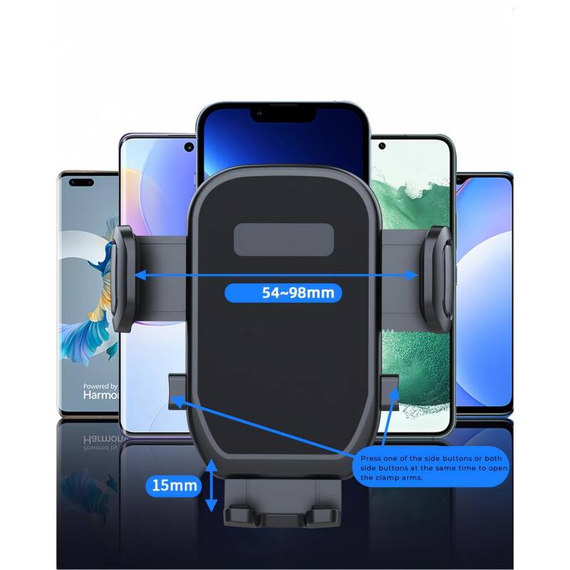 Lukyamzn 2-in-1 Car Cup Phone Holder Automotive Drink Holder with 360° Rotating Gooseneck Phone Mount Fit for Most Phones & Cups - SA2127B003