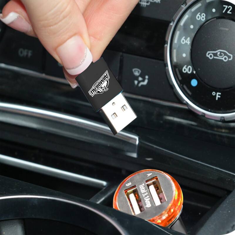 Armor All Cupholder Phone Charging Bundle, Adjustable Gooseneck and Car Charger 3.1 Amp - ECOM-1003-ORG