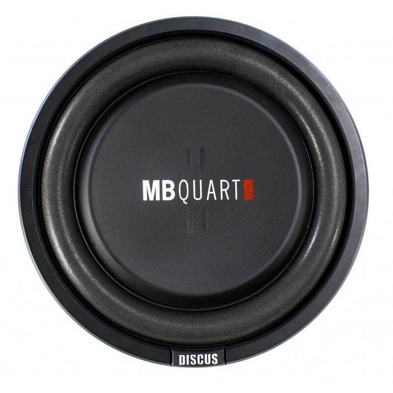 MAXXSONICS MB Quart 400-Watt 12 in. Slim Shallow Subwoofer Car/Truck DVC Sub - DS1-304