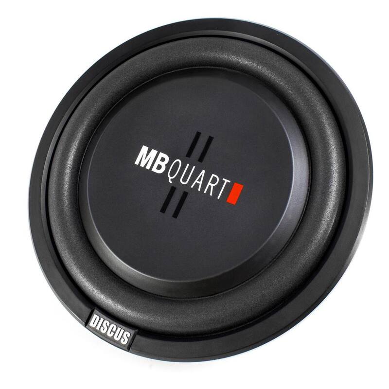 MAXXSONICS MB Quart 400-Watt 12 in. Slim Shallow Subwoofer Car/Truck DVC Sub - DS1-304