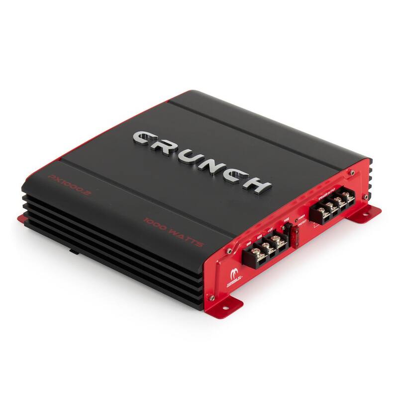 Crunch 2 Channel 1000-Watt Amp A/B Class Stereo Amplifier (4-Pack) - 4 x PX-1000.2