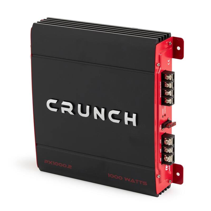 Crunch 2 Channel 1000-Watt Amp A/B Class Stereo Amplifier (4-Pack) - 4 x PX-1000.2