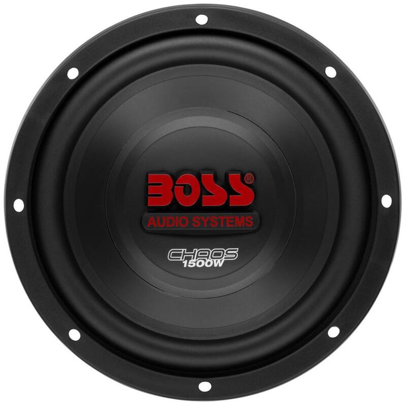 Boss Audio Systems 10 in. 1500-Watt Car Subwoofer Audio DVC Power Sub Woofer 4 Ohm Stereo - CH10DVC