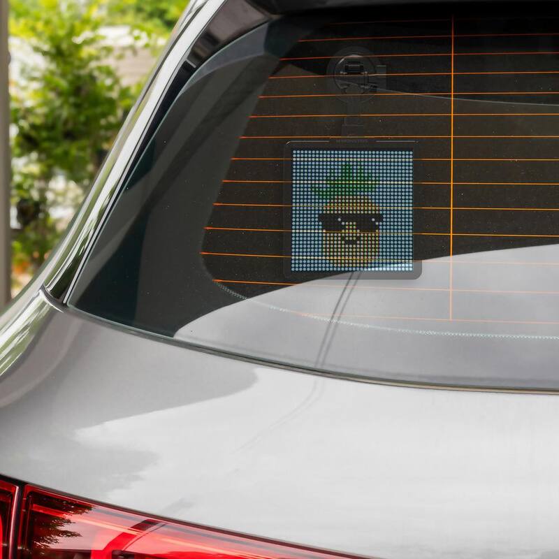Monster LED Smart Car Pixel Smart Screen with Sound Reactive Mobile App - MAM7-1001-ICM