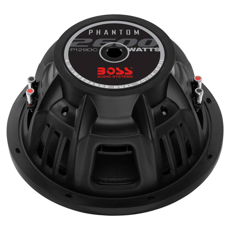 BOSS AUDIO SYSTEMS Audio 12 in. 2600-Watt Car Power Subwoofer DVC Power Sub (2-Pack) - 2 x P129DC