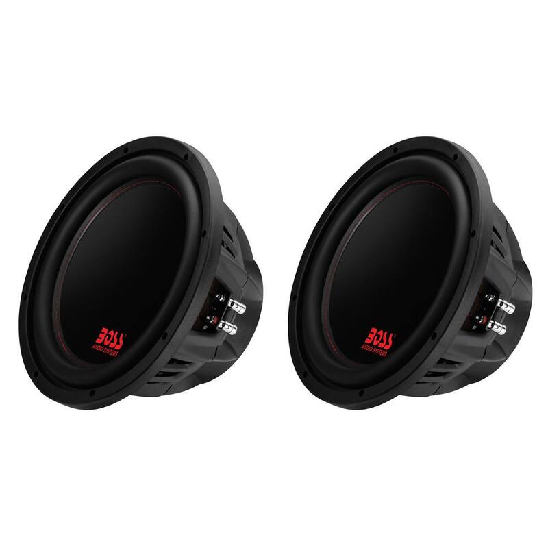 BOSS AUDIO SYSTEMS Audio 12 in. 2600-Watt Car Power Subwoofer DVC Power Sub (2-Pack) - 2 x P129DC