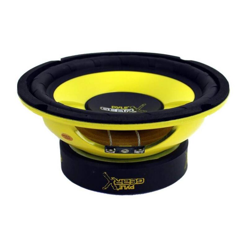 Pyle 6.5 in. 300-Watt Car Mid Bass/Midrange Subwoofer Sub Power Speaker - PLG64