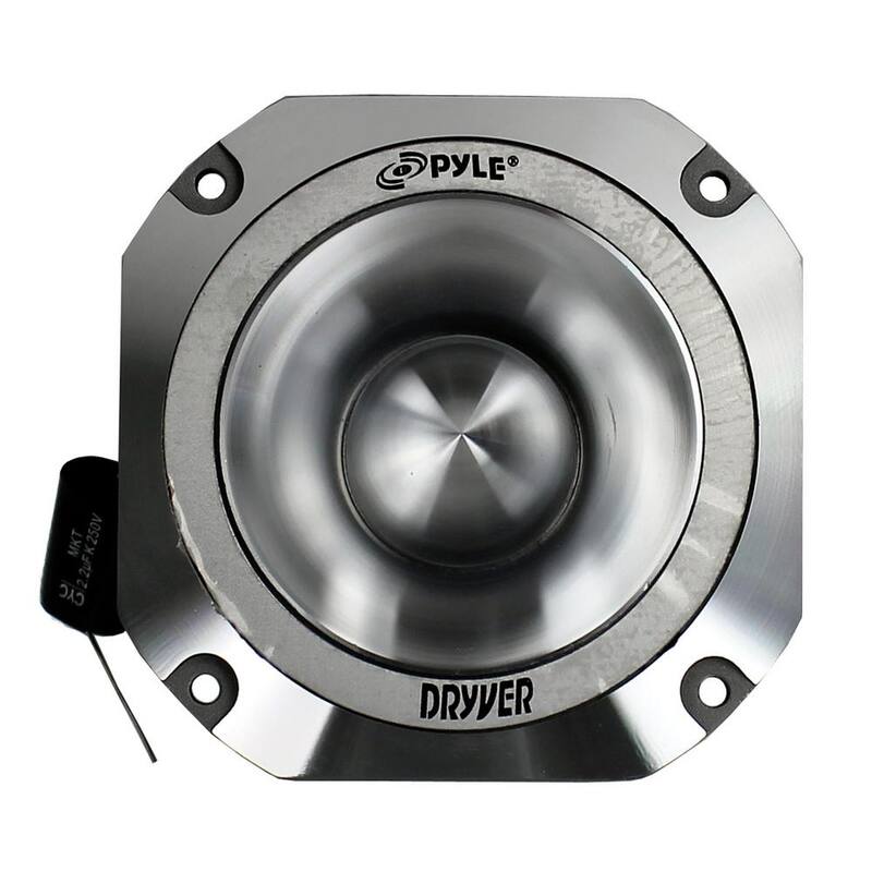 Pyle 1.5 in. 1000-Watt 4-Ohm Heavy-Duty Titanium Super Car Audio Tweeters, Pair - 2 x PDBT31