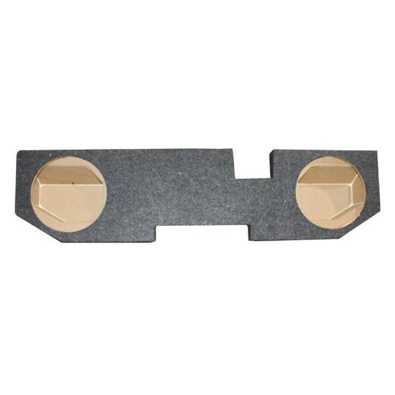 Q POWER QDODGE104DOOR Dodge Quad Cab 02-15 Dual 10 in. Truck Subwoofer Box - QDODGE104DOOR