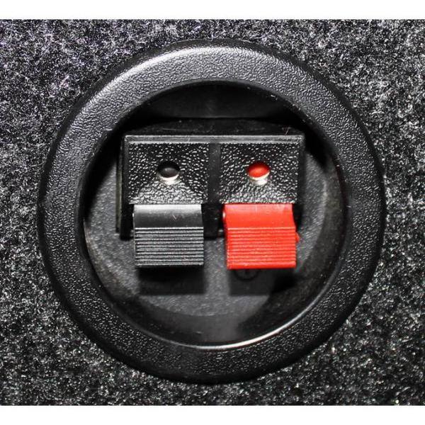 Q POWER QDODGE104DOOR Dodge Quad Cab 02-15 Dual 10 in. Truck Subwoofer Box - QDODGE104DOOR
