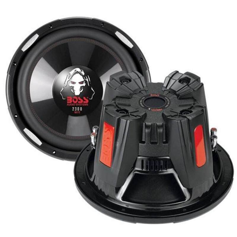 Boss Audio Systems Phantom 10 in. 4200-Watt DVC Car Subwoofers Power Subs (2-Pack) - 2 x P106DVC