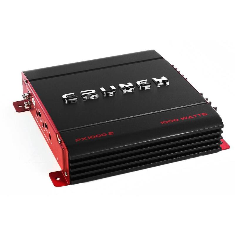 Unbranded 10 in. 1000-Watt Car Subs Box Subwoofers Bandpass Plus 1000-Watt 2-Channel Amp - BNPS102 + PX-1000.2