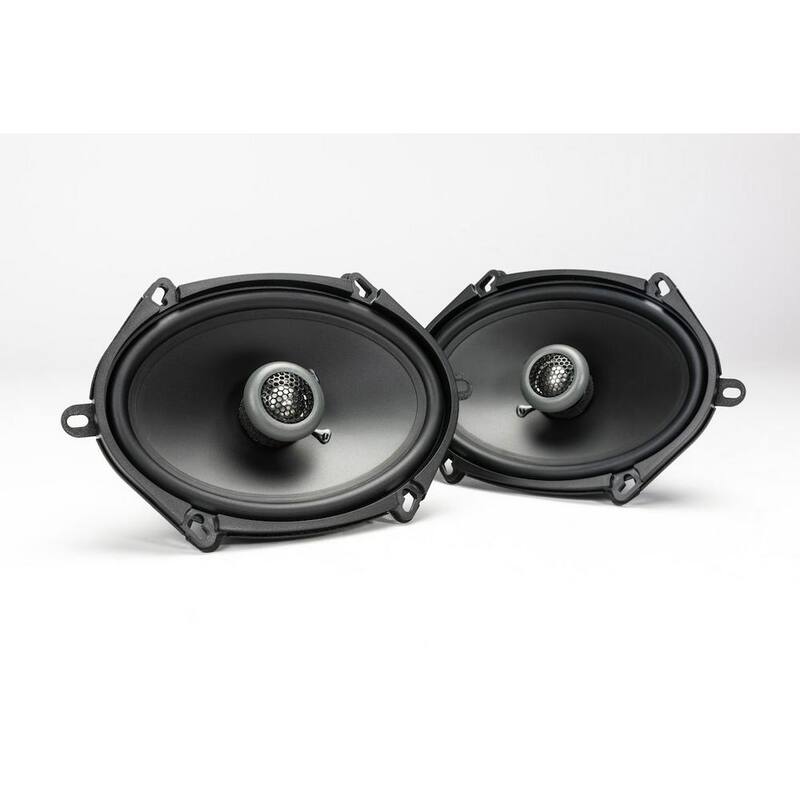 MAXXSONICS MB Quart Formula 5 in. x 7 in./6 in. x 8 in. 2-Way Coaxial Car Audio Speakers - FKB168